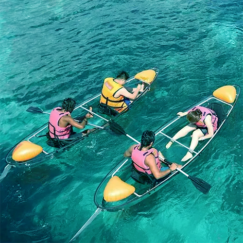 clear kayak double seat